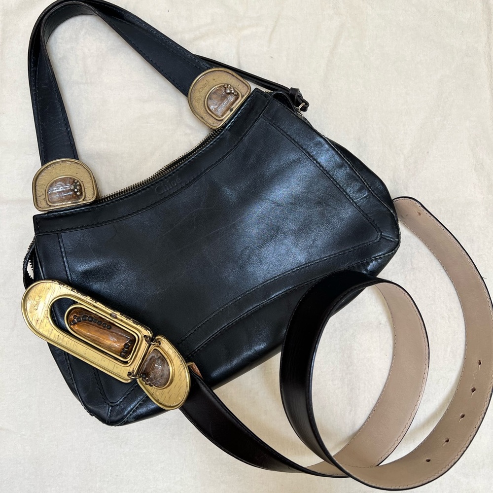 Vintage Y2K Chloe bag and belt set